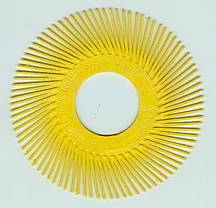 3M™ 27606 Scotch-Brite™ Bristle BB-ZB - Радіальна щітка, ø150Х12 мм, Р80, тип А, жовтий, фото 3