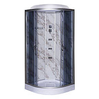 Гідробокс TKF100/1 Мармур BG 100х100x215 мілкий піддон ( А0048381 )