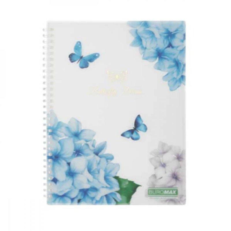 Блокнот В5 80л клітинка ARABESKI пластик пружина прозорий BM2586-00 G-Rich, фото 1