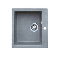 Мийка гранітна Barni сірий металік 45,5х49 ( А0047881 )