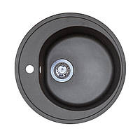 Мийка гранітна 51D чорна з білим NEW ( А0026655 )