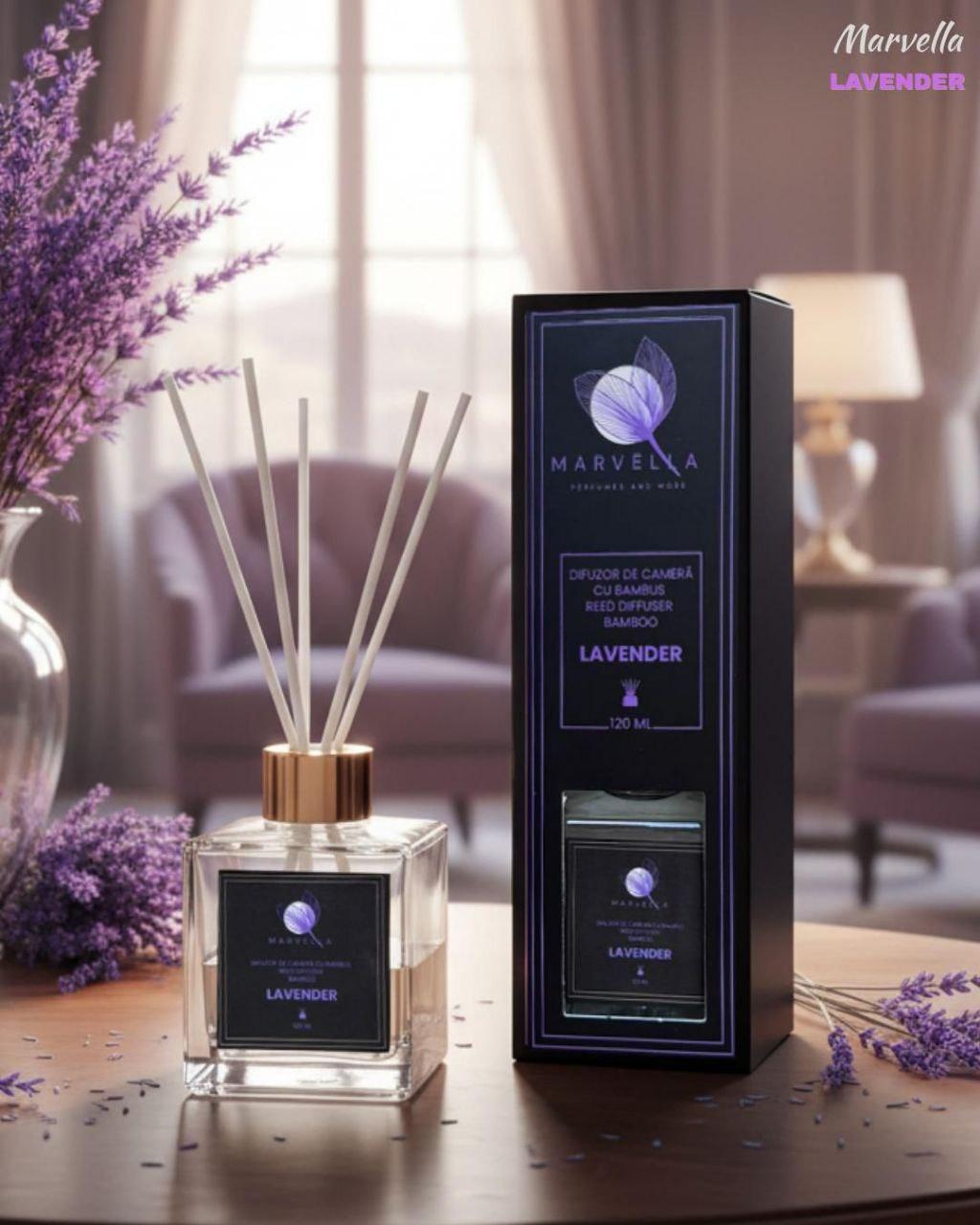 Аромадифузор MARVELLA Lavander, 120 мл, фото 1