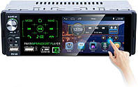 Автомагнітола Camecho 1 Din MP5 плеєр із сенсорним екраном 4.1 дюйма Bluetooth FM AM 200 Вт чорна