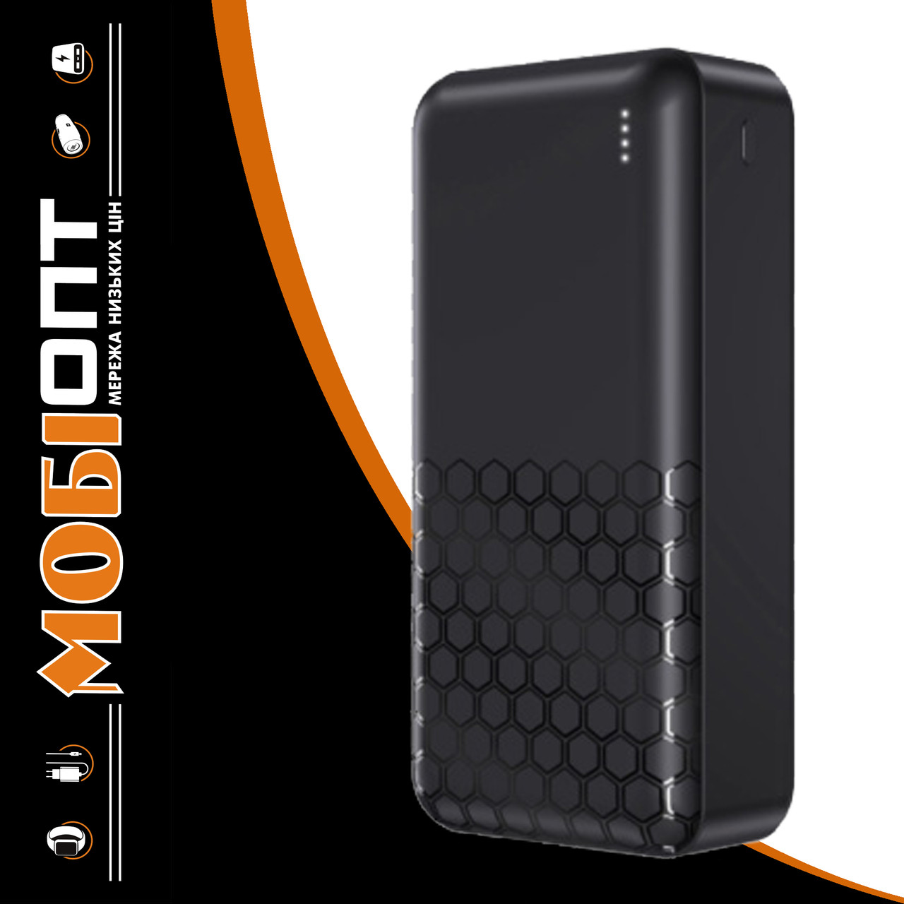 Power Bank King Power KP-33 30000mah 22.5W QC3.0 black EU