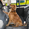 Накидка на заднє сидіння авто для собак, 132х45х52см, Чорний / Захисний килимок-манеж в машину для тварин, фото 5