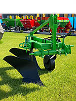 Плуг навісний 2 корпусний Bomet 2-20 см, посилена рама, висока стійка, Bomet 2-20см, польський плуг Бомет