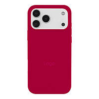 Чохол Silicone Case Full Size (AA) для iPhone 17 Pro Колір 37.Rose Red prom