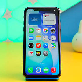 Смартфон Apple iPhone 11 64GB Black (MWLT2) Б/У Экран: Хорошее состояние, имеются царапины, без засветов и выгоревших