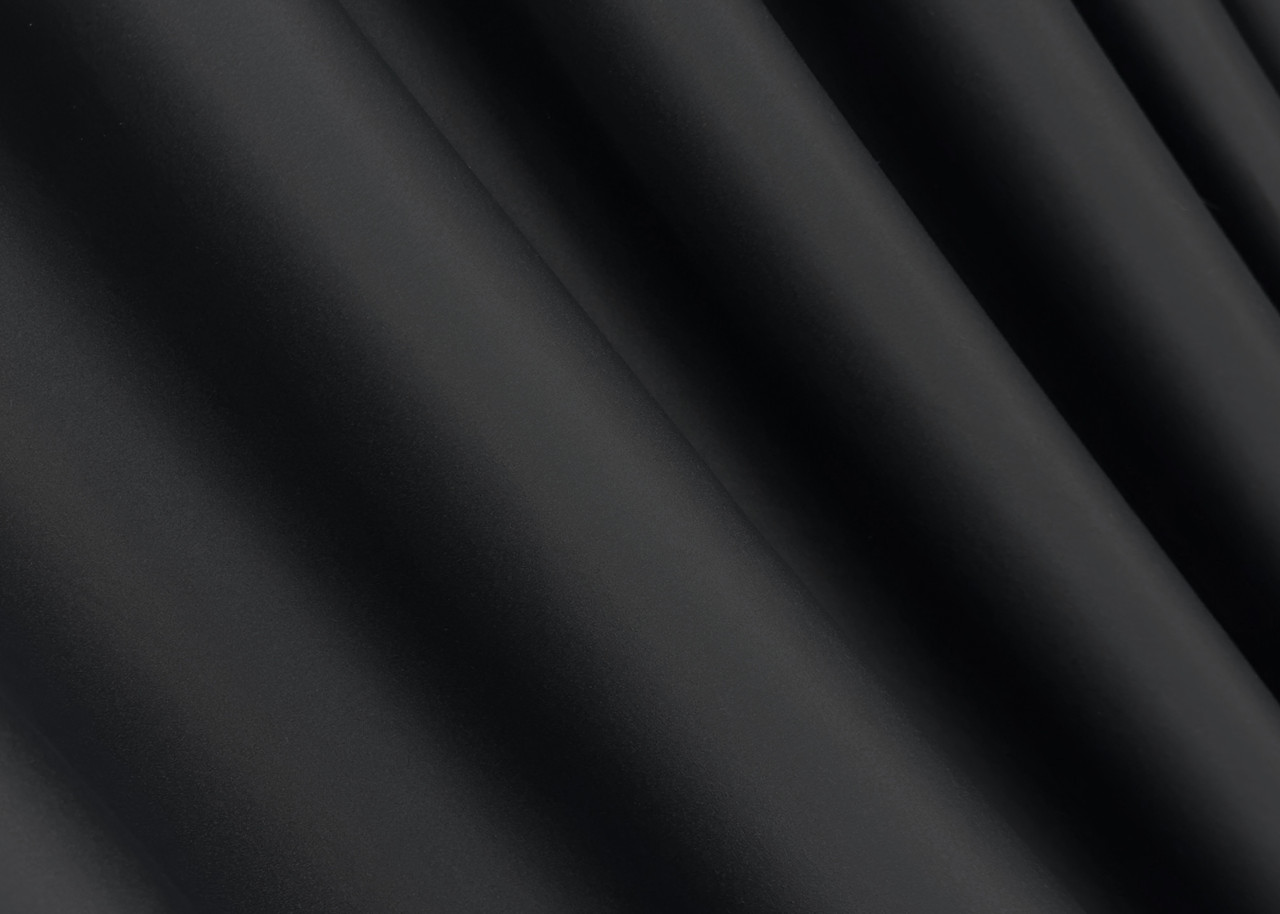 Шторна тканина блекаут, колекція "Midnight". Колір чорний. Код 1165ш, фото 1