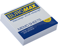 Блок паперу для записів (80х80х20мм, склеєний) Buromax Jobmax BM.2206