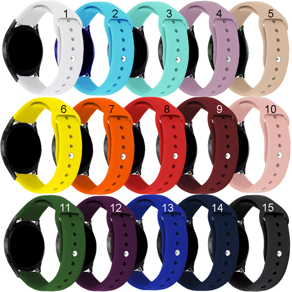 Ремінець силікон (кнопка) для Amazfit GTS, фото 1