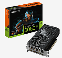 Відеокарта Gigabyte GeForce RTX 5060 Ti Windforce Max OC 16GB GDDR7 DLSS4 (GV-N506TWF2MAX OC-16GD)