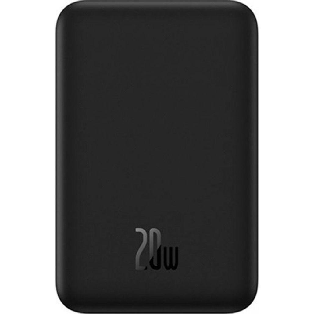 Зовнішній акумулятор Baseus Magnetic Mini 20W 20000 mAh Black (PPCX150001) [113277], фото 1