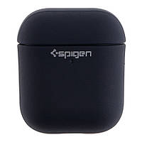 Футляр TPU Spigen Leather Armor для Airpods 1/2 Колір Blue pelican