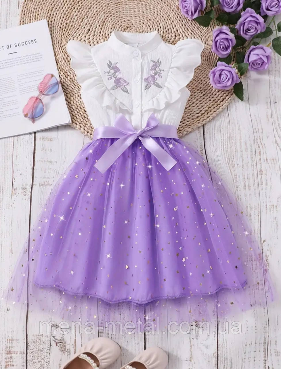 Святкова сукня для дівчинки, розмір 110-116 (на 6 років)., фото 1