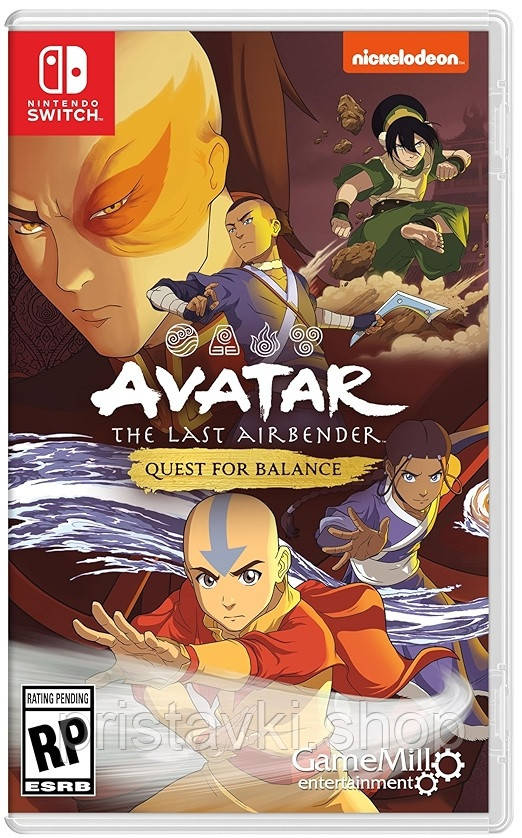 Avatar The Last Airbender: Quest for Balance Nintendo Switch, фото 1