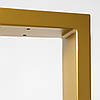 Каркас розбірний для столу з металу 1200×600×730 мм Loft Золото, фото 4