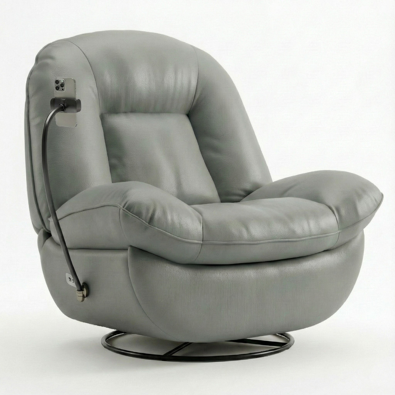 Крісло-реклайнер RelaxPro 360 Green м'яке, комфортне, крісло-глайдер, фото 1