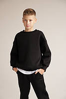 Підлітковий теплий світшот універсальний SVT-25-1 для хлопчика, тринитка з начісом, р-р 146-170