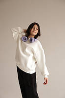 Підлітковий теплий світшот універсальний SVT-25-1 для дівчинки, тринитка з начісом, р-р 146-170