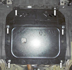 Захист двигуна Opel Astra J 2009-2015 (Опель Астра Джей)