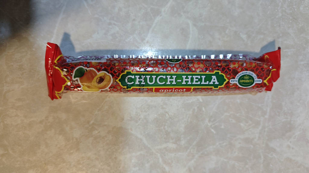 Чурчхела Amanti зі смаком Абрикосу 85г - фото покупців 1