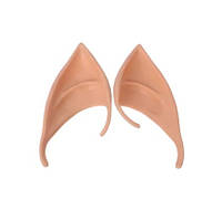 Аксесуар для косплей костюмів Finding Каффи накладки для вух ельфійські феї з латекс Бежевий 10 см х 4.5 см х 1.5 см