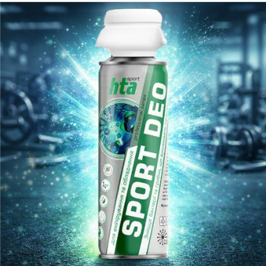 Дезодорант для спорядження HTA SPORT DEO  200 мл з іонами срібла (Україна)), фото 1