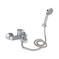 Змішувач для ванни Lidz Wieza 006 (з душовим гарнітуром) (k35) LDWIE006CRM45410 Chrome