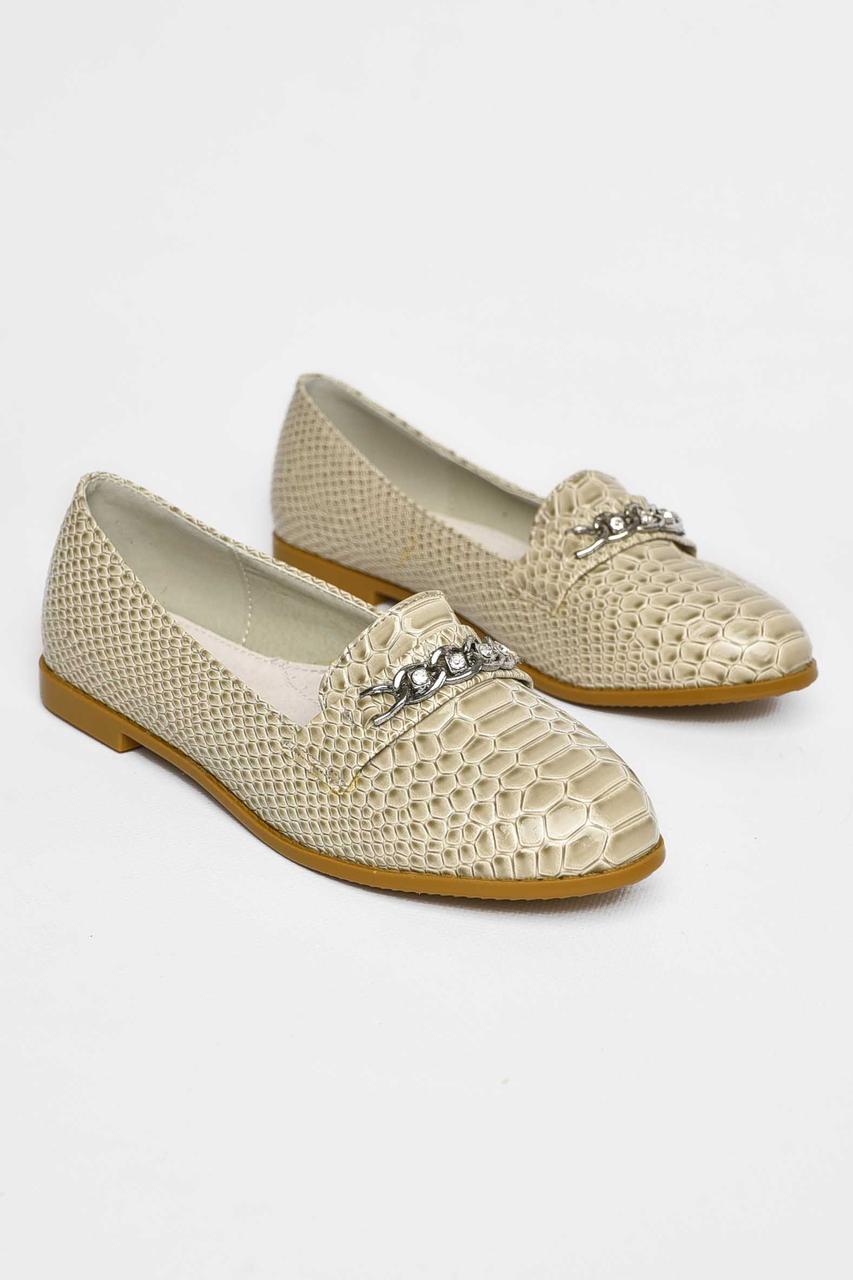 Балетки для дівчинки сірого кольору 209549T Безкоштовна доставка, фото 1