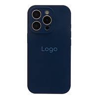Чохол Silicone Case Full Size with Frame для iPhone 16 Pro Колір 70.Deep Navy brooklyn