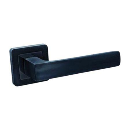 Ручки дверні роздільні Sempra H-22110-A-BLM чорний матовий, фото 1