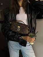Louis Vuitton Pochette Métis East West Bag Brown/Milk [ коробка магніт ] 21х13х6