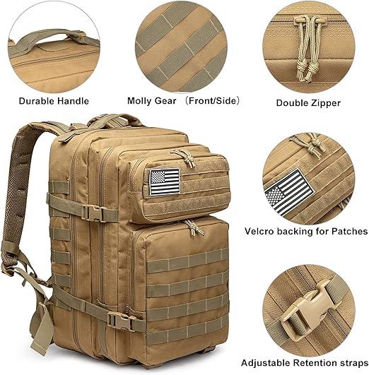 Тактичний рюкзак OPERATOR 50L Assault — штурмовий, MOLLE, навантаження до 30 кг, фото 1