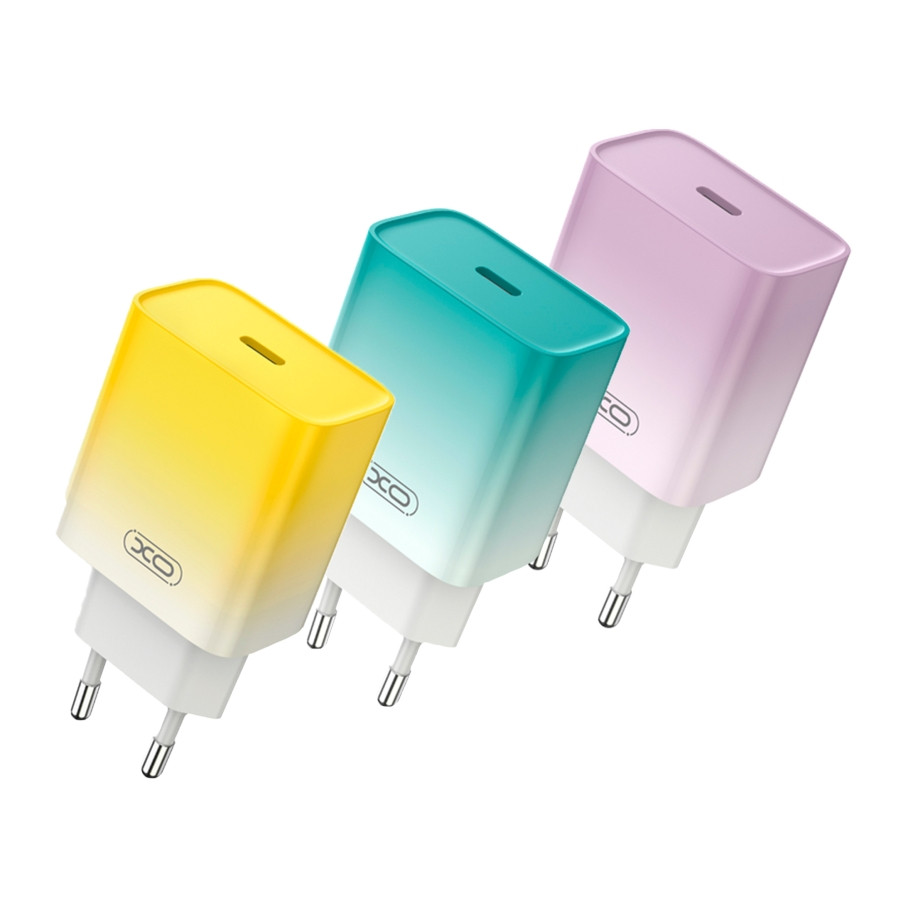 Мережевий Зарядний Пристрій XO CE18 1Type-C PD/QC 30W, фото 1