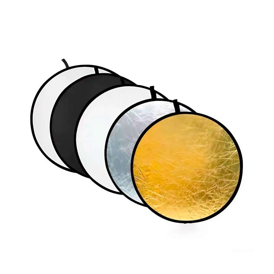 Відбивач Ручний Круглий Puluz PU5103 30 см 2 Кольори, фото 1