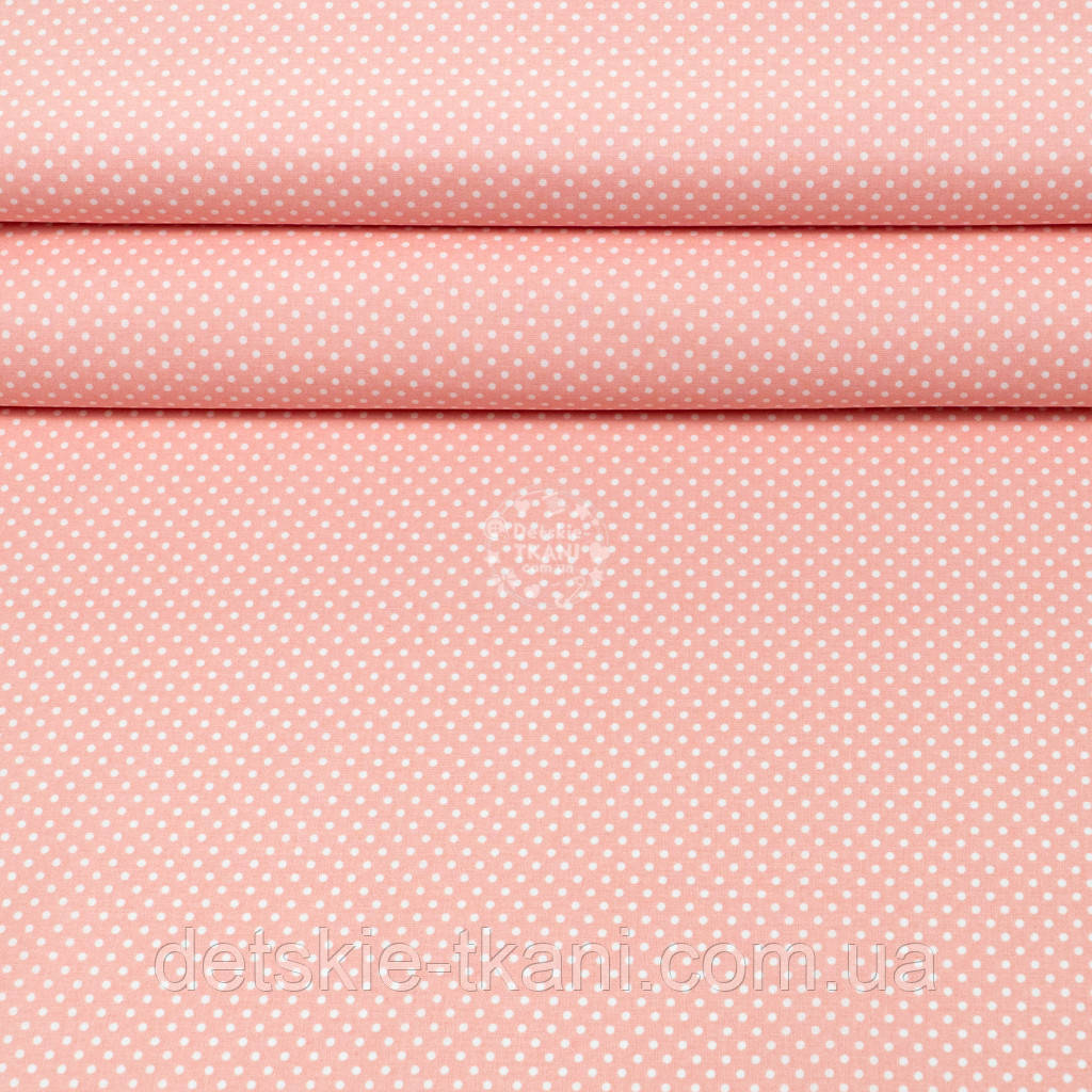 Ранфорс шириною 240 см "Пшоно на світло-лососевому тлі", №5879, фото 1