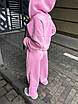Модний і стильний велюровий костюм з капюшоном, фото 4