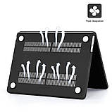 Чохол Hard Shell Case для MacBook Air 15.3 EooCoo, жорсткий пластиковий, з вирізом під Touch ID, фото 5