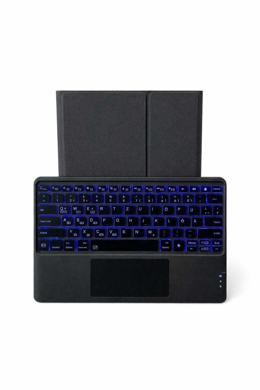 Чохол-клавіатура Wireless Keyboard Case для Samsung Galaxy Tab S9 Plus 12.4, Bluetooth, з тачпадом, фото 1