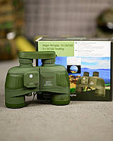 Бінокль LOSSO Premium ARMY 10*50 з сіткою та компасом ТР6606