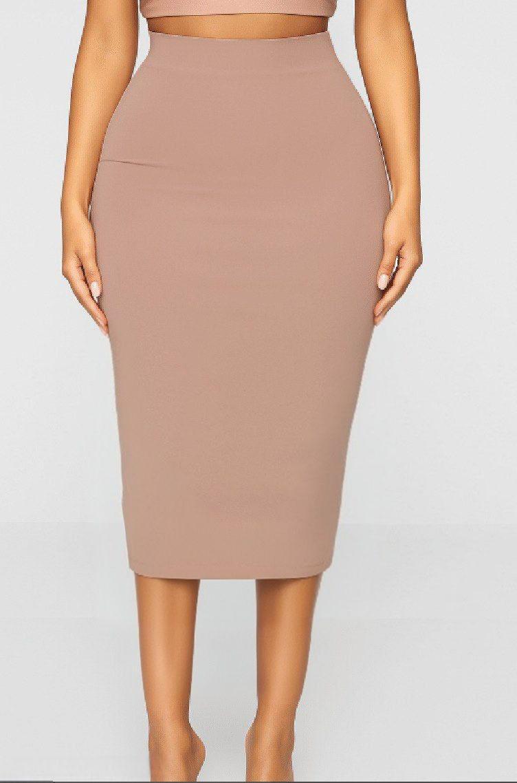 спідниця Костюмка 48 розмір коричневий, фото 1