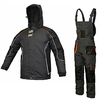 Роба тепла, Спец одяг утеплений, Робочий костюм на зиму, Зимовий комплект спецодягу куртка та напівкомбінезон , польща, artmaster