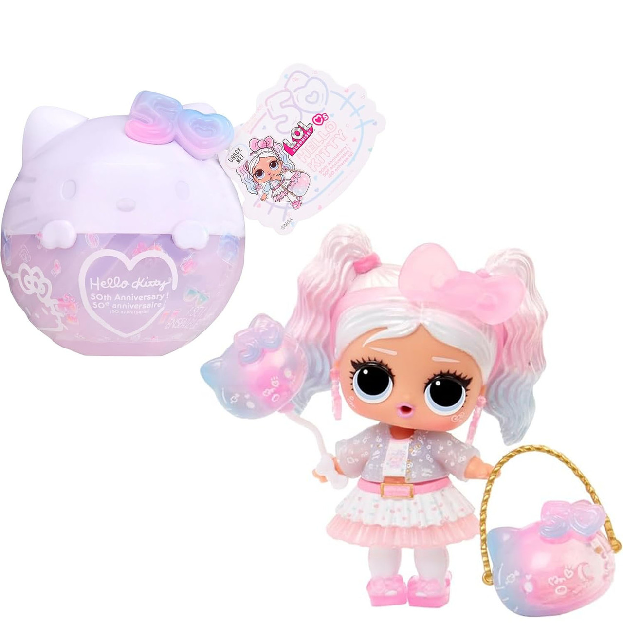 Набір сюрприз кулька ЛОЛ Лялька Кітті Крістал Міс Пірлі LOL Surprise Tots Miss Pearly 503828, фото 1