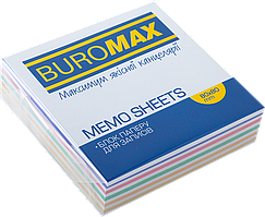 Блок паперу для записів (80х80х20мм, не склеєний) Buromax Зебра BM.2255