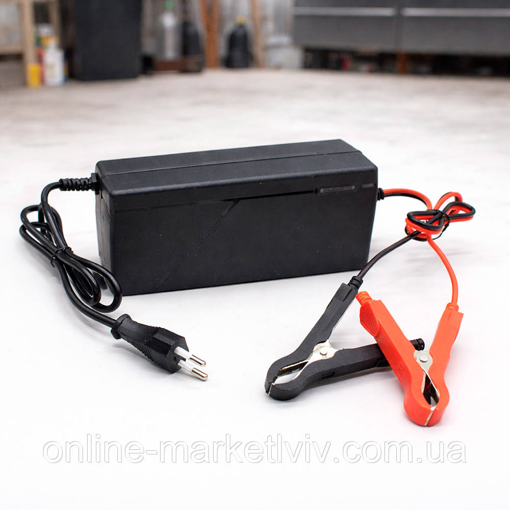 Зарядний пристрій від мережі для акумулятора 48V 58,4V 5A 16S LiitoKala / Мережева зарядка для електровелосипеда, скутера, фото 1