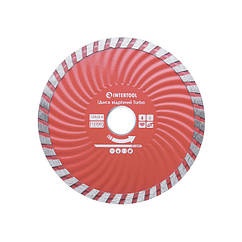 Диск відрізний алмазний Turbo, 125 мм, 22-24%, 12200 об/хв INTERTOOL CT-2007