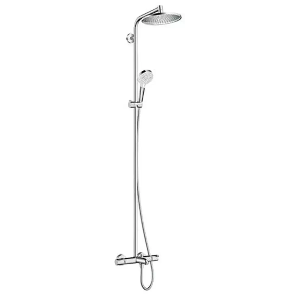 Душова система Hansgrohe Crometta 27320000 Showerpipe з термостатом, фото 1
