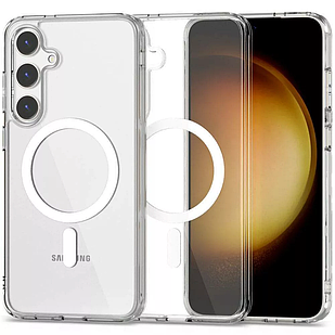Чохол для Samsung S24 Plus прозорий з MagSafe Clear Case