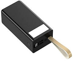 Повербанк Awei J86 на 80 000 мА·год із підтримкою швидкого заряджання, потужний зовнішній акумулятор, чорний